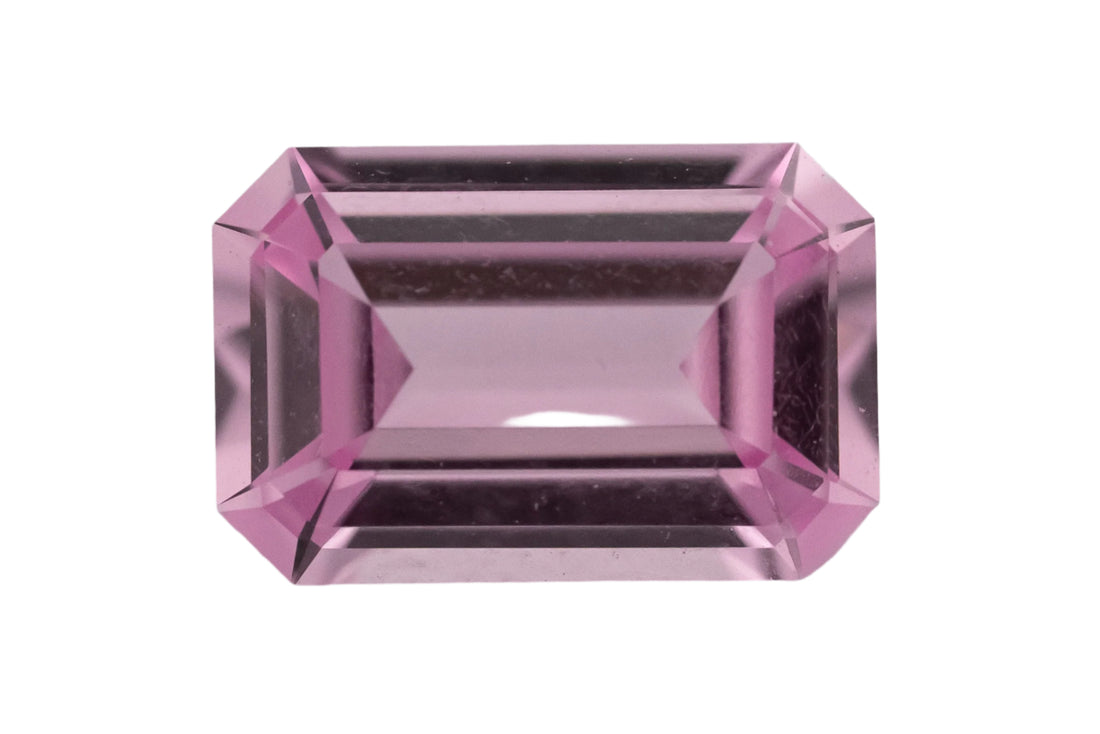1.37 CT Emerald Cut Pink Sapphire - Lavender Creek Gems 