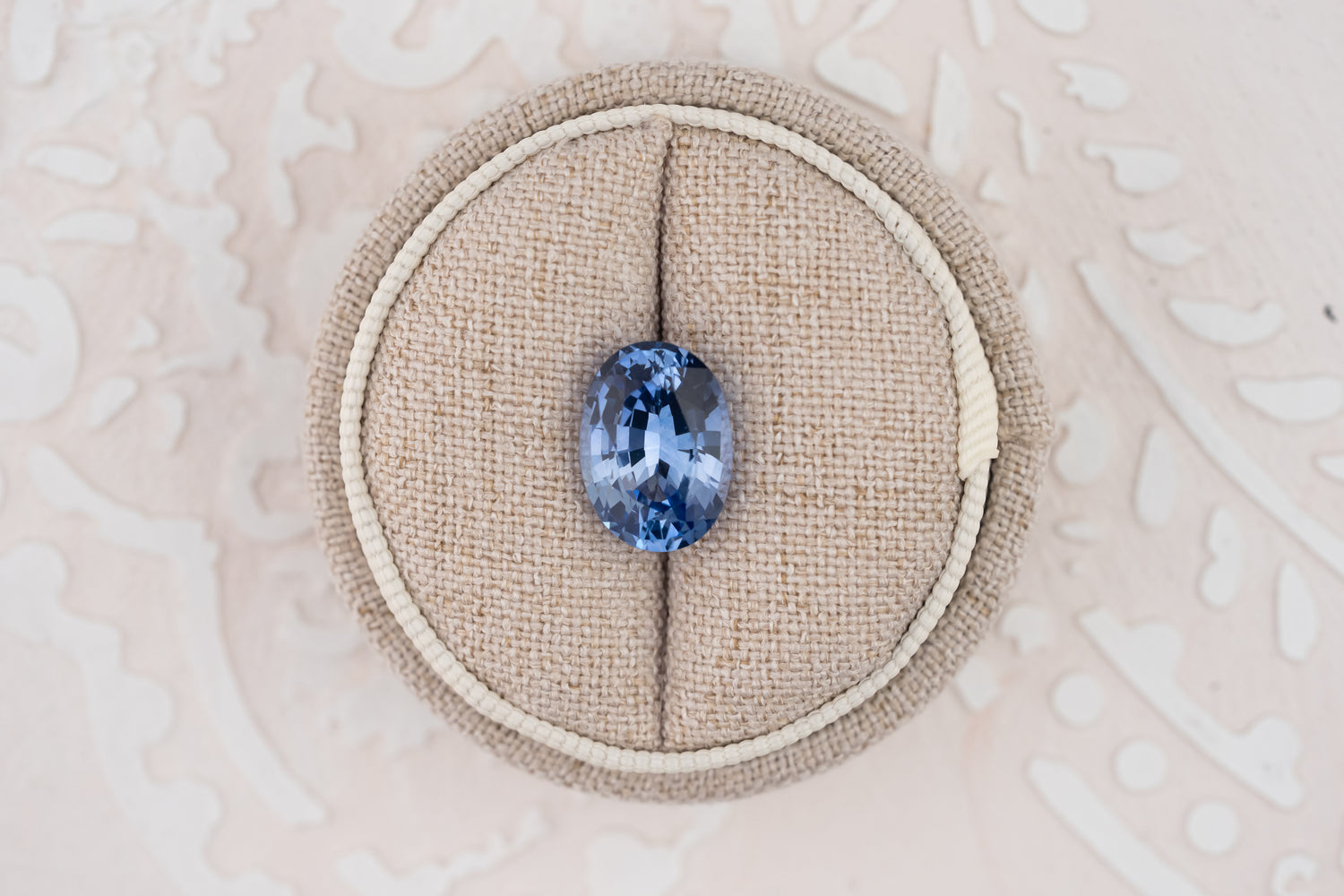 6.43 CT Oval Blue Sapphire - Lavender Creek Gems 