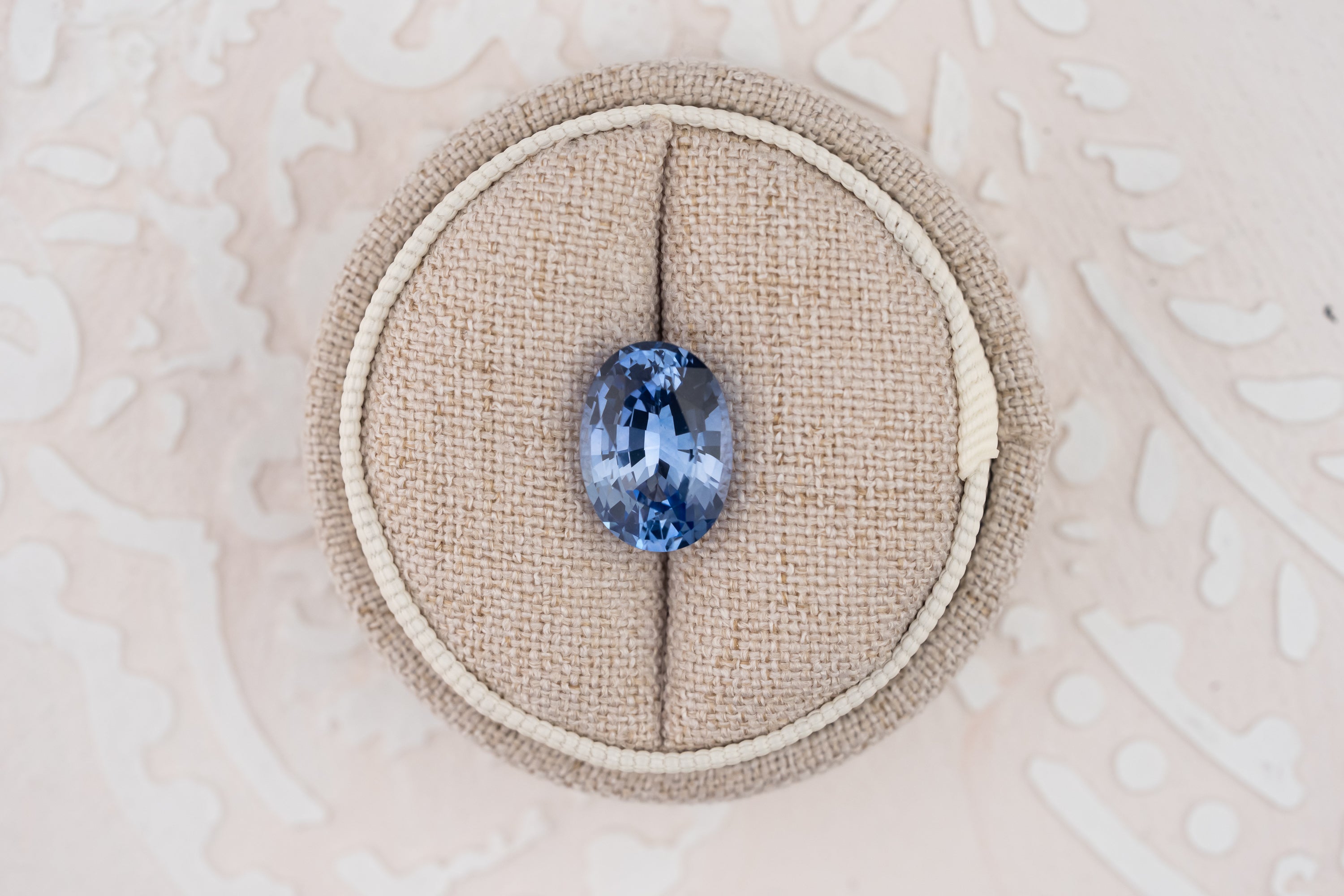 6.43 CT Oval Blue Sapphire - Lavender Creek Gems 