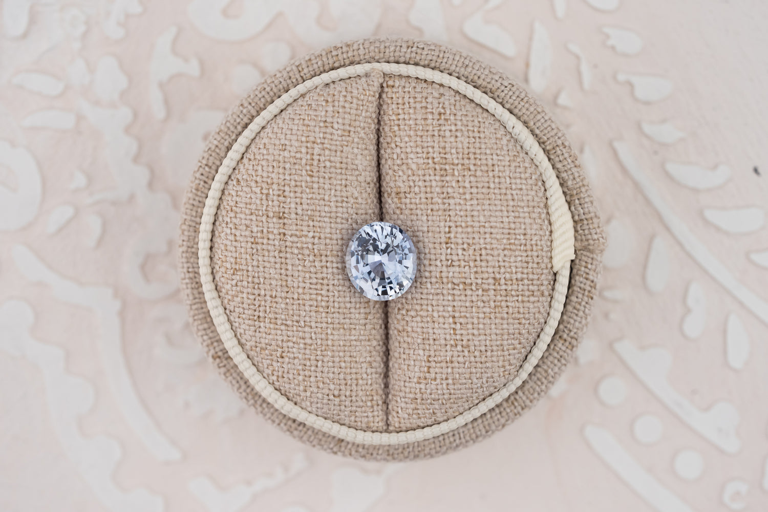 2.66 CT Oval Light Blue Sapphire - Lavender Creek Gems 