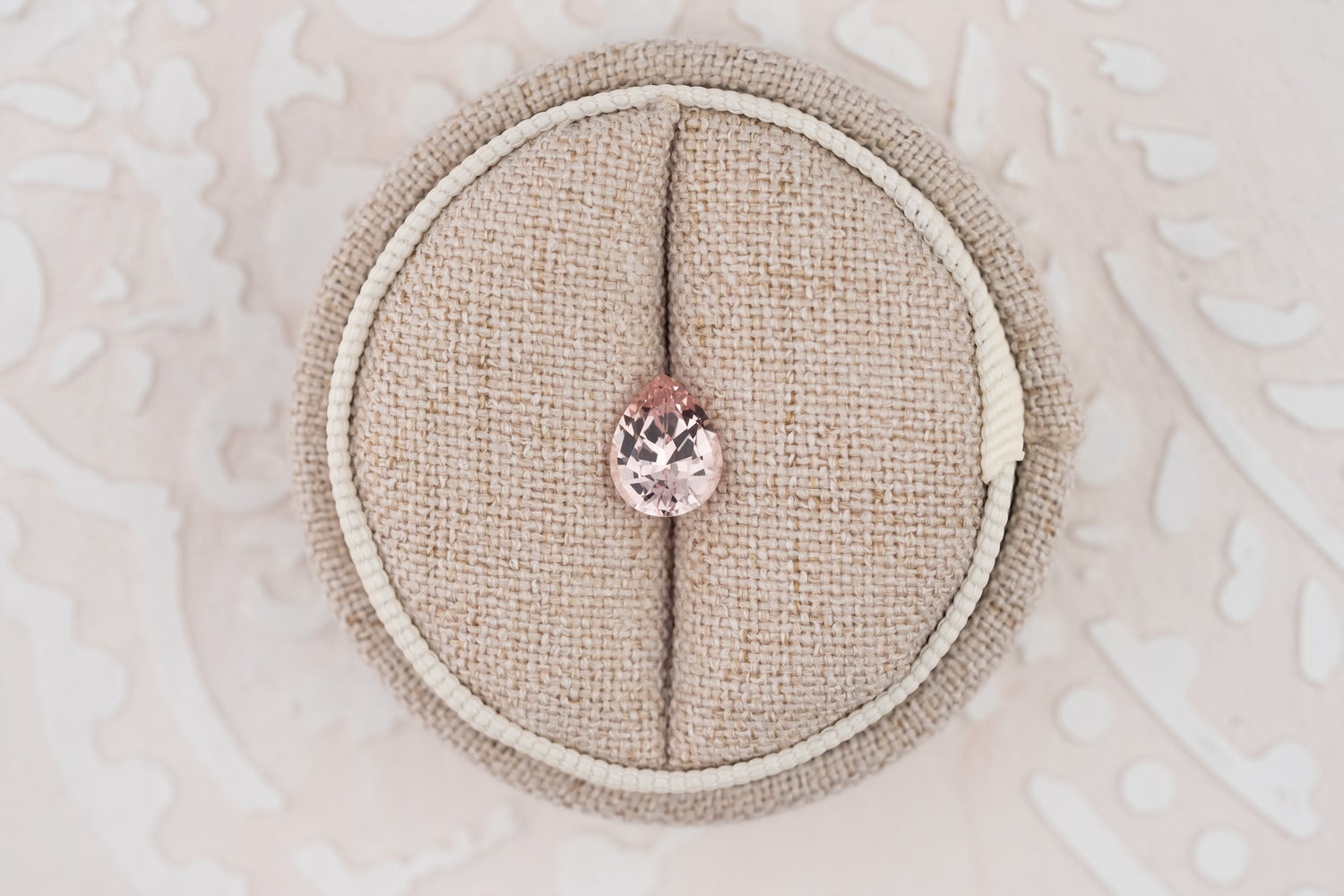 1.71 CT Pear Light Pink Sapphire - Lavender Creek Gems 