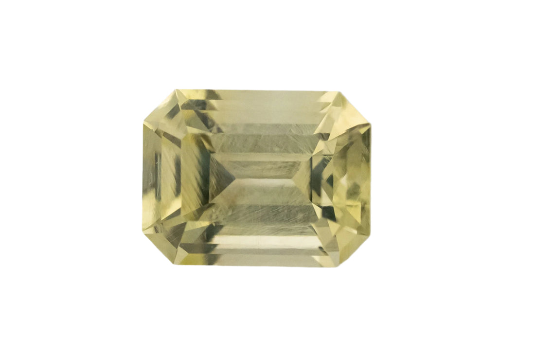 1.07 CT Emerald Cut Yellow Sapphire
