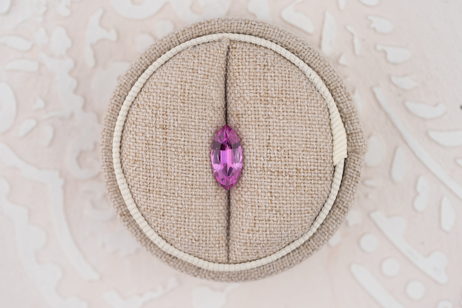 1.62 CT Marquise Deep Pink/Magenta Sapphire - Lavender Creek Gems 