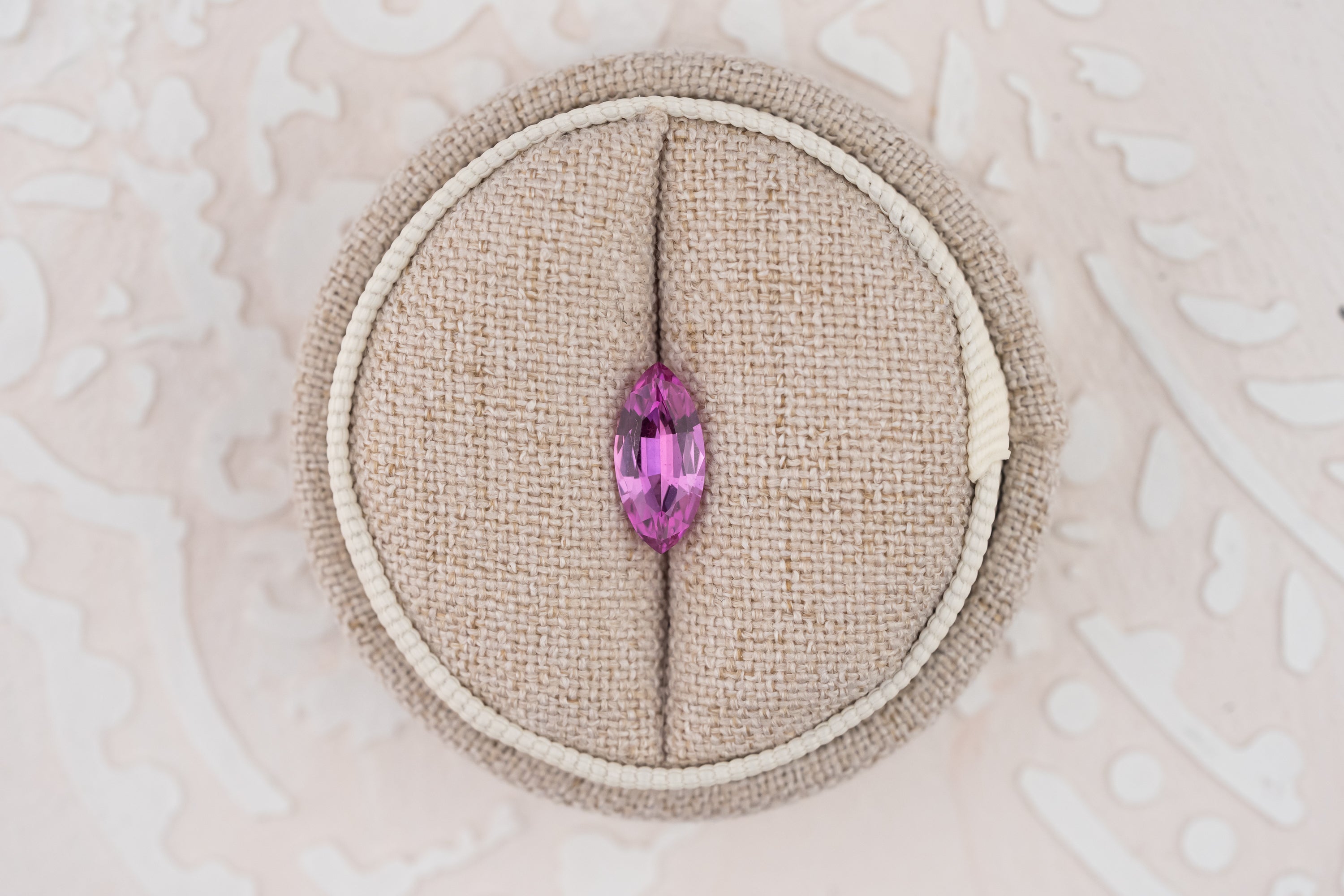 1.62 CT Marquise Deep Pink/Magenta Sapphire - Lavender Creek Gems 