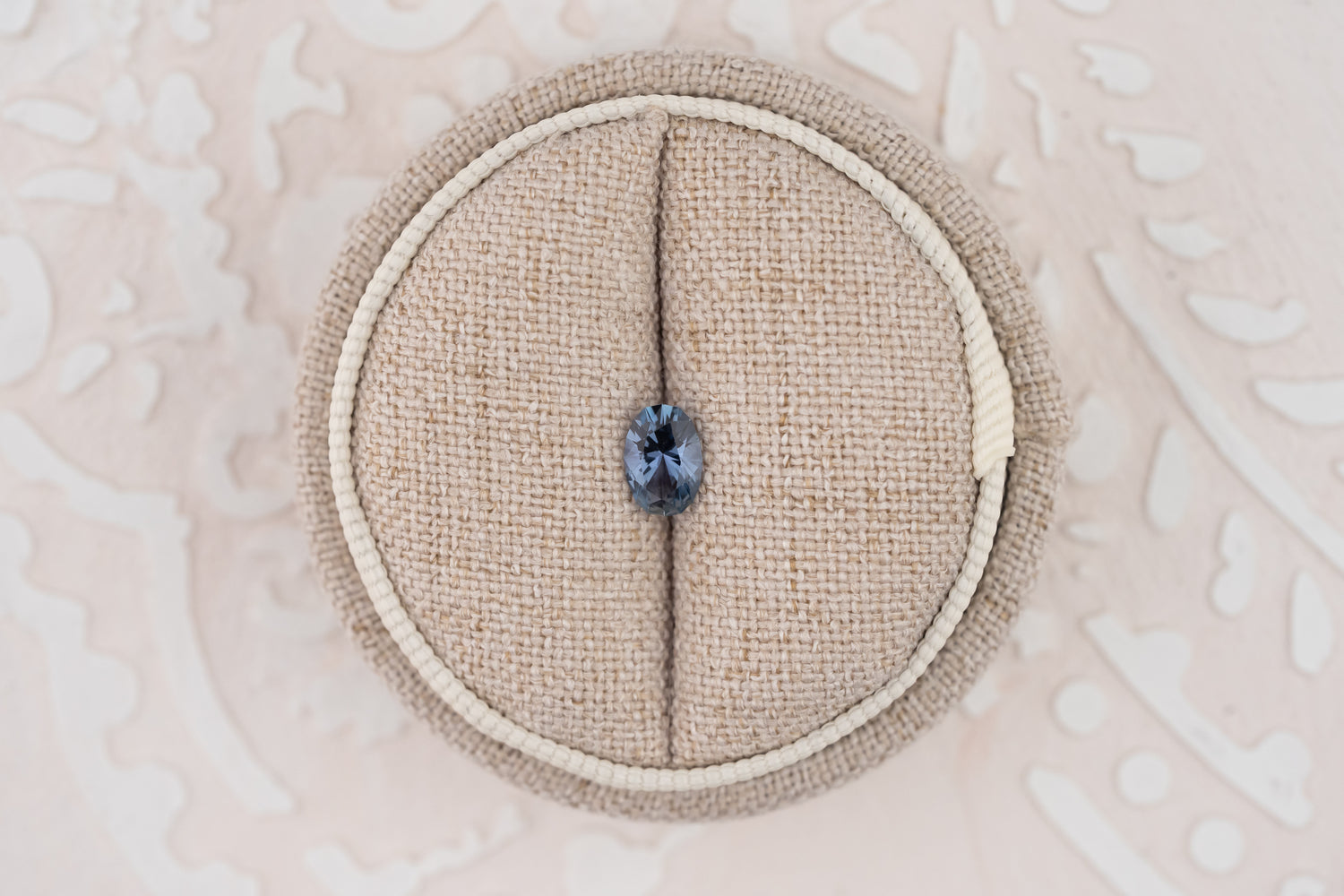 0.72 CT Oval Cut Navy Blue Sapphire - Lavender Creek Gems 