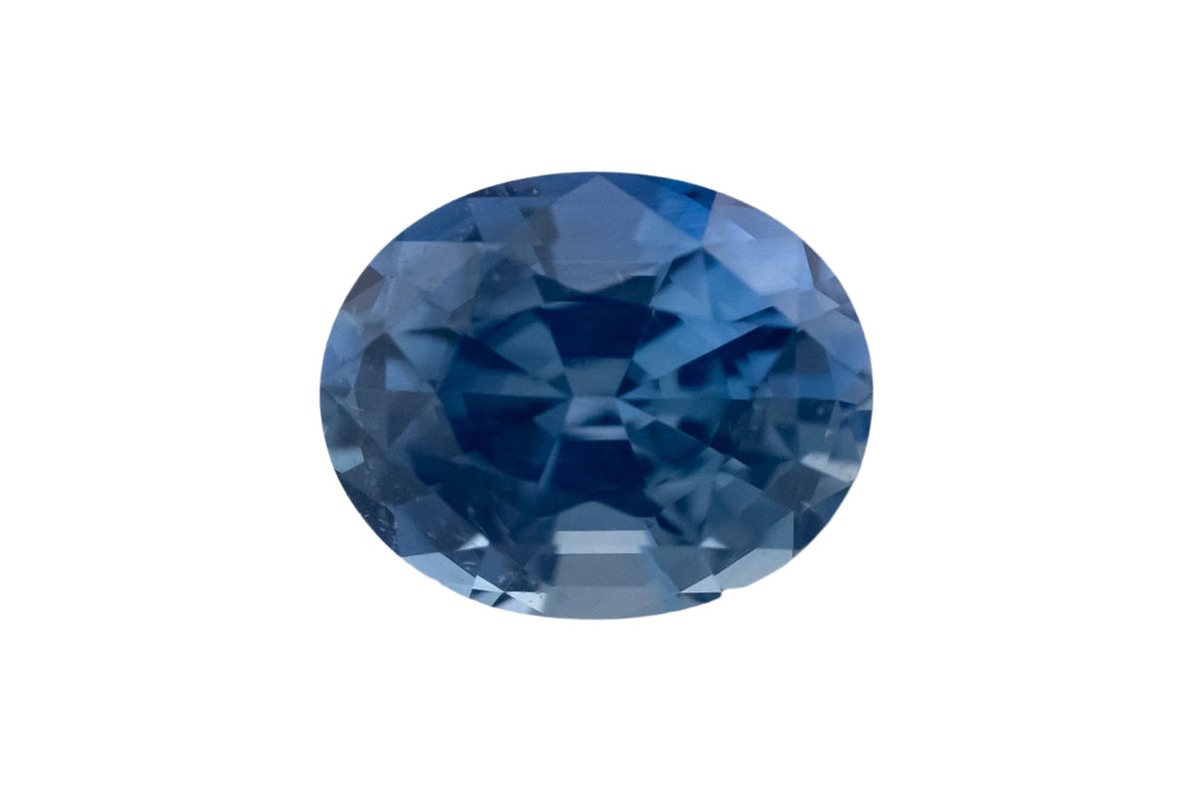1.23 CT Oval Cut Blue Sapphire - Lavender Creek Gems 