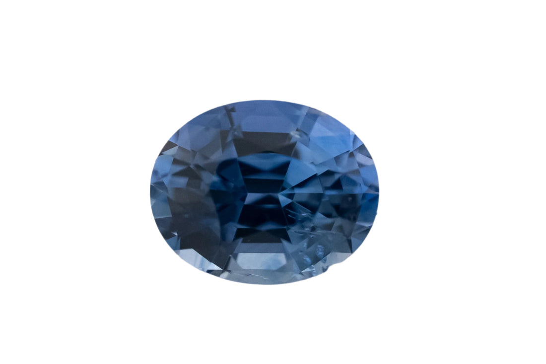 0.96 CT Oval Cut Blue Sapphire - Lavender Creek Gems 