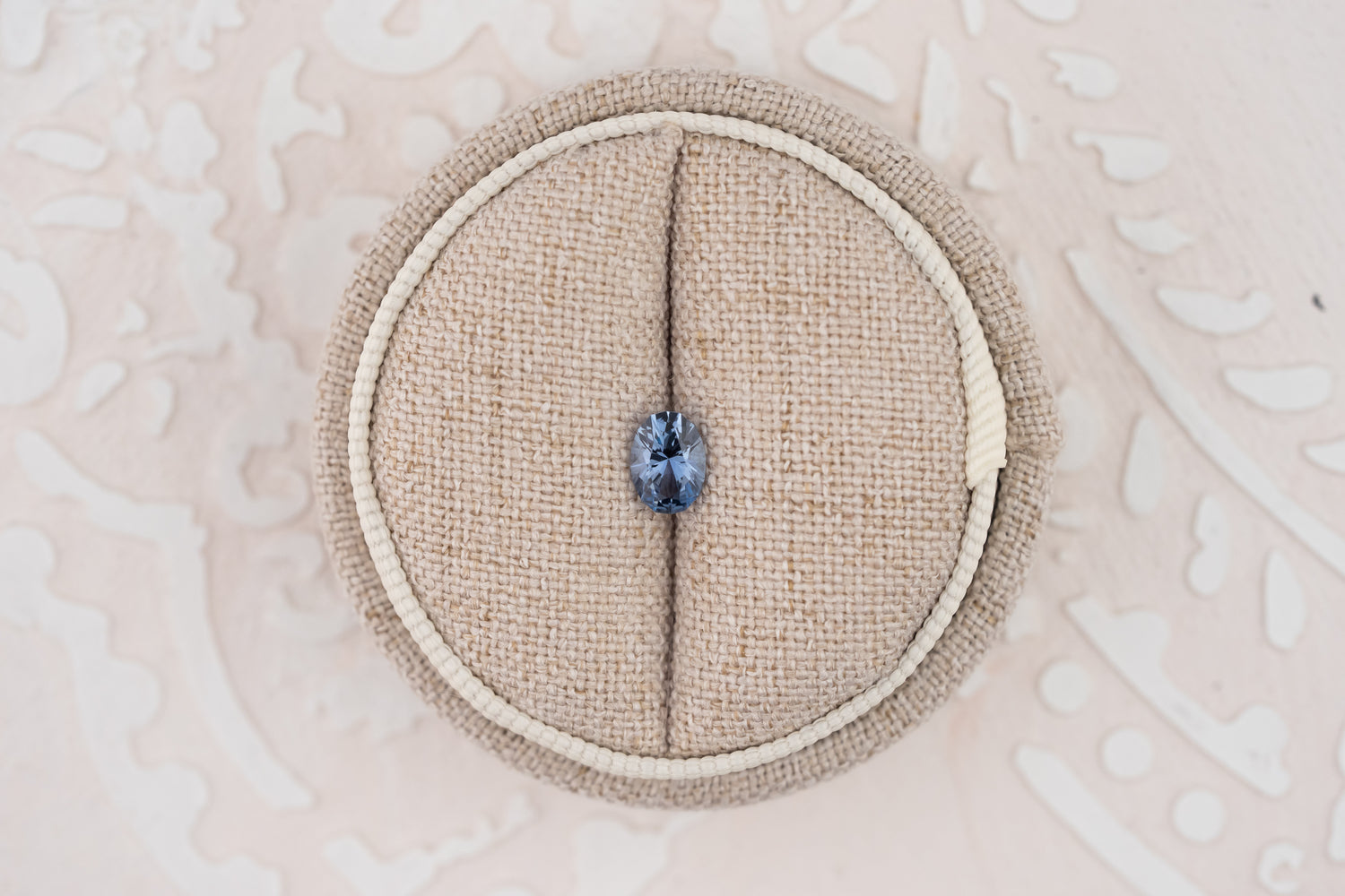 0.73 CT Oval Cut Blue Sapphire - Lavender Creek Gems 