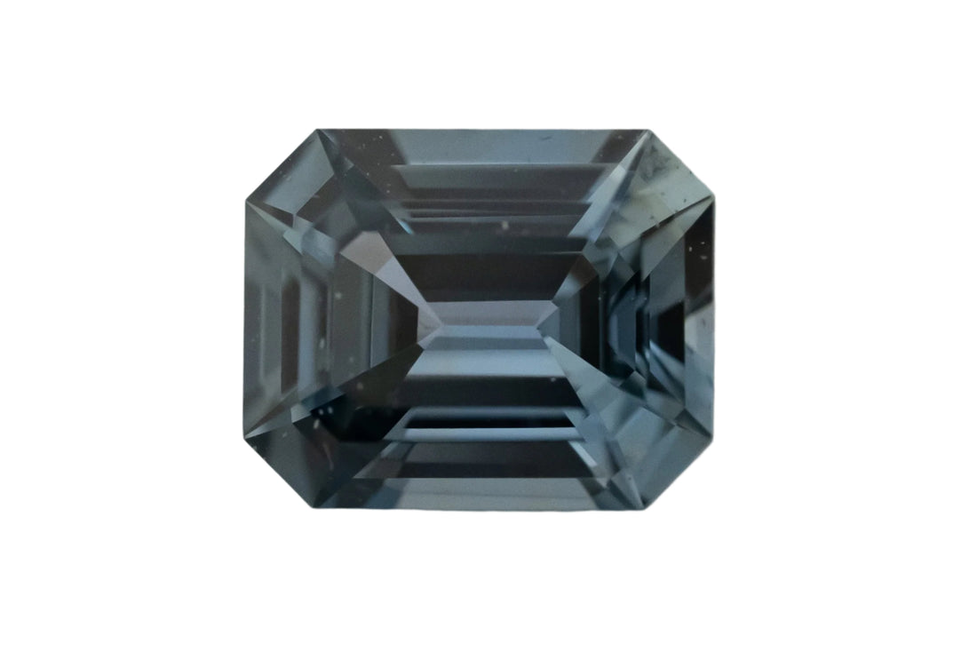 1.43 CT Emerald Cut Blue Sapphire