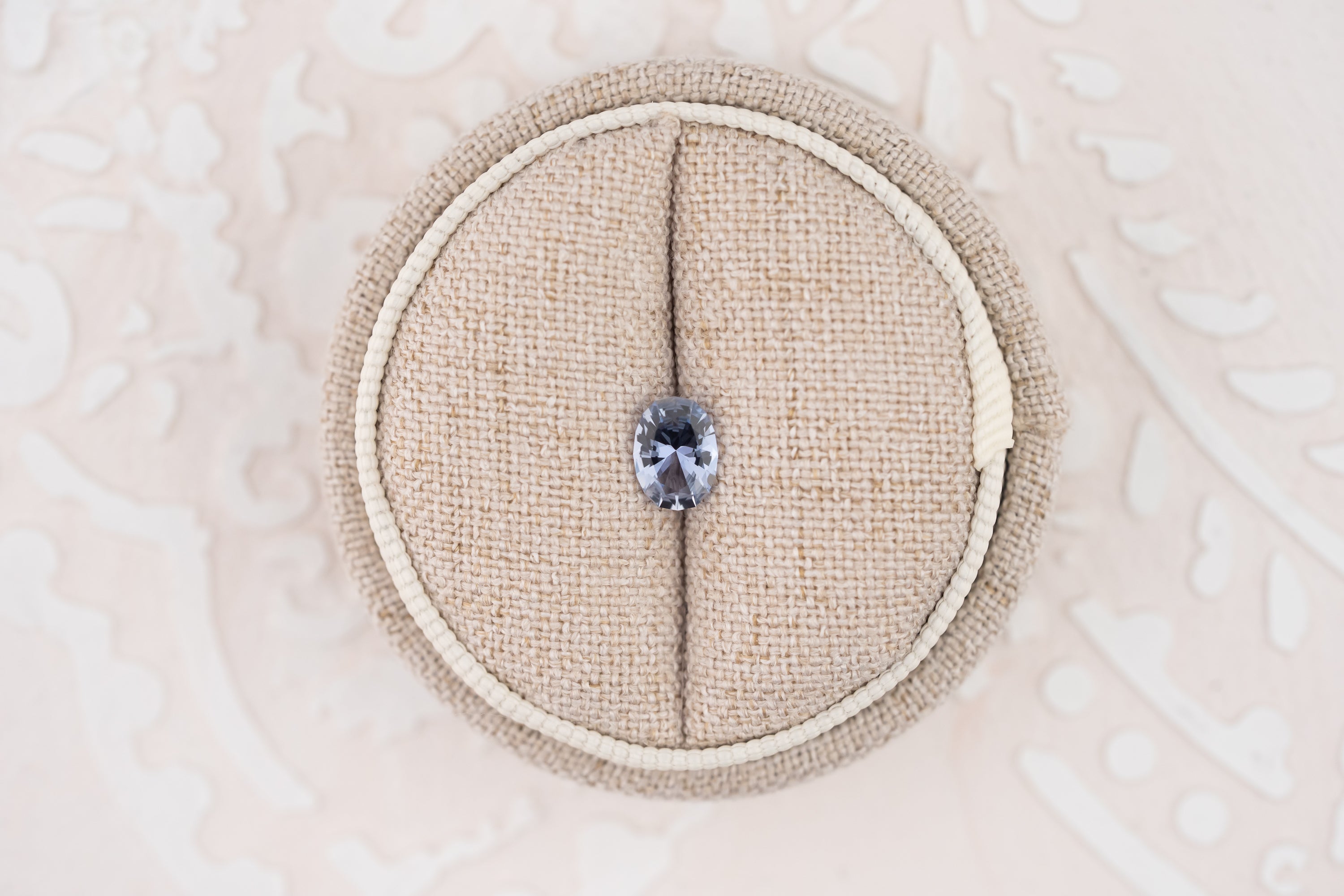 0.81 CT Oval Cut Purple/Blue Sapphire - Lavender Creek Gems 