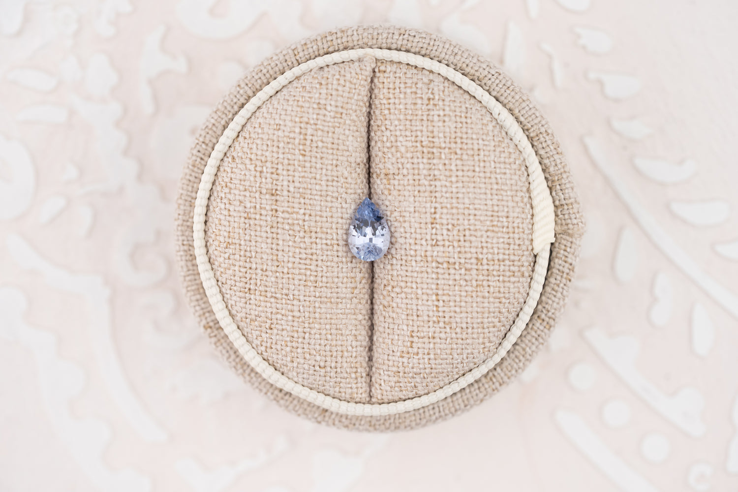 0.78 CT Pear Cut Blue Sapphire - Lavender Creek Gems 