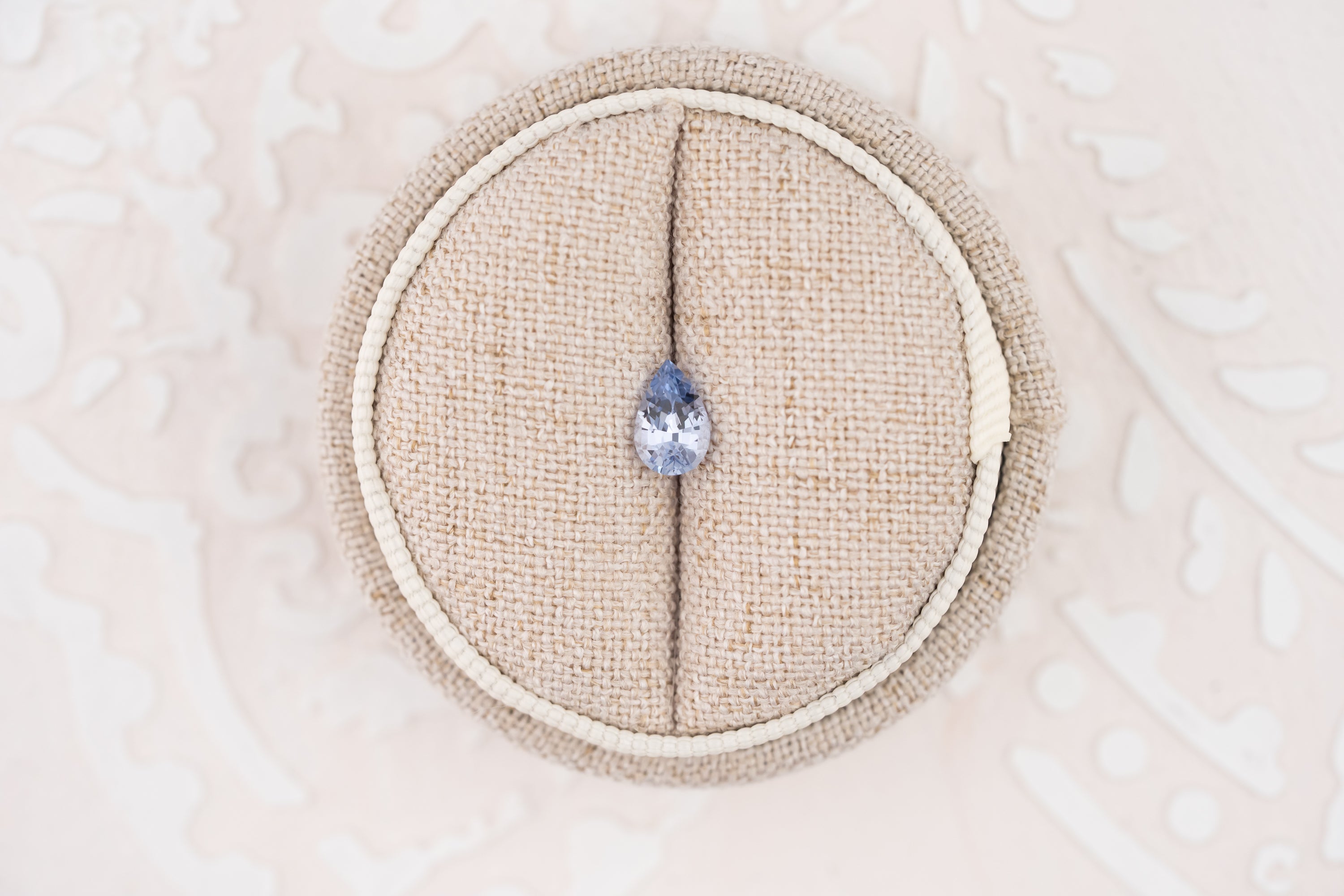 0.78 CT Pear Cut Blue Sapphire - Lavender Creek Gems 