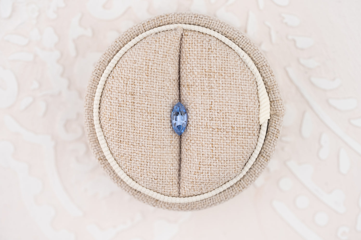 0.57 CT Marquise Cut Blue Sapphire