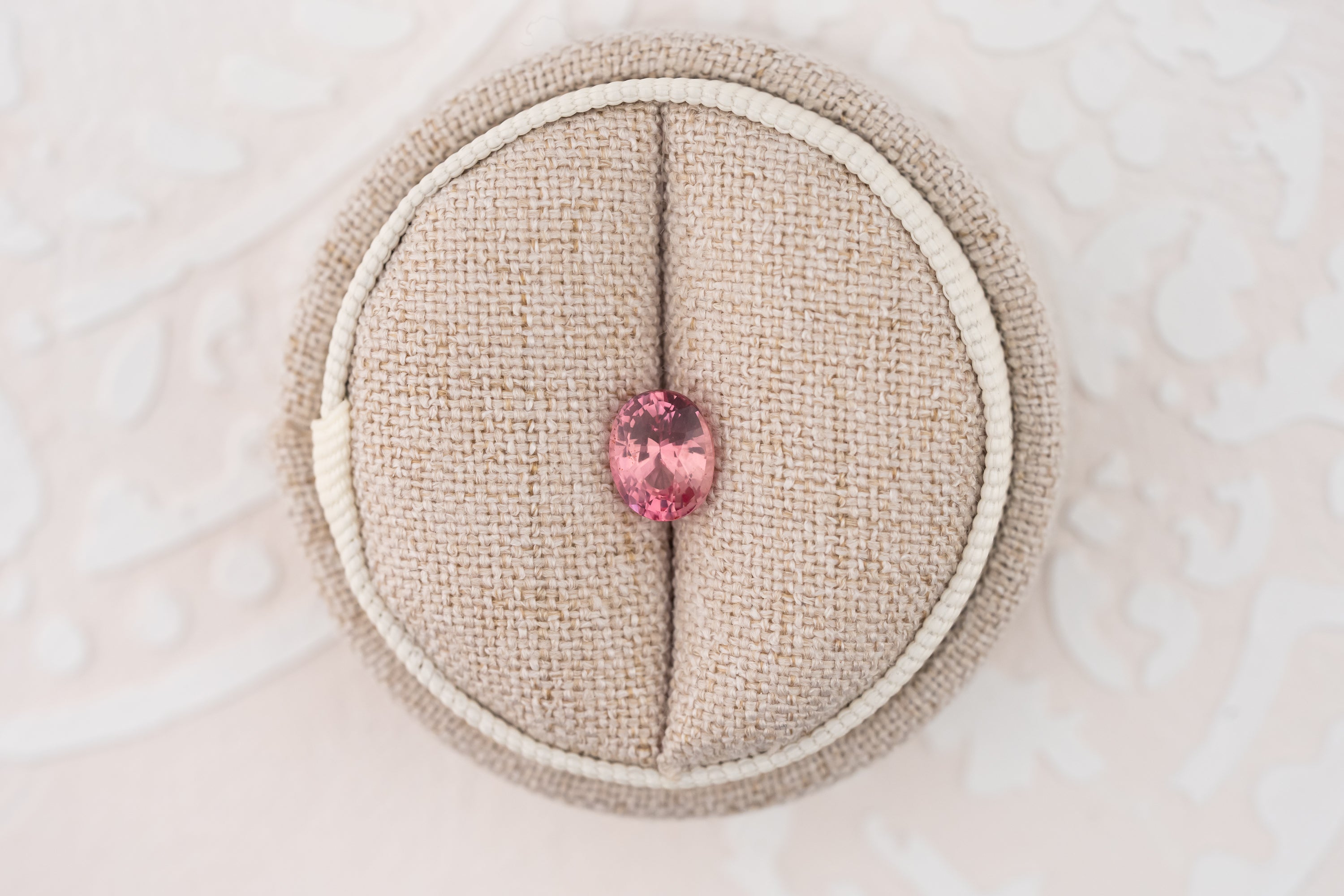 1.66 CT Oval Padparadscha Sapphire