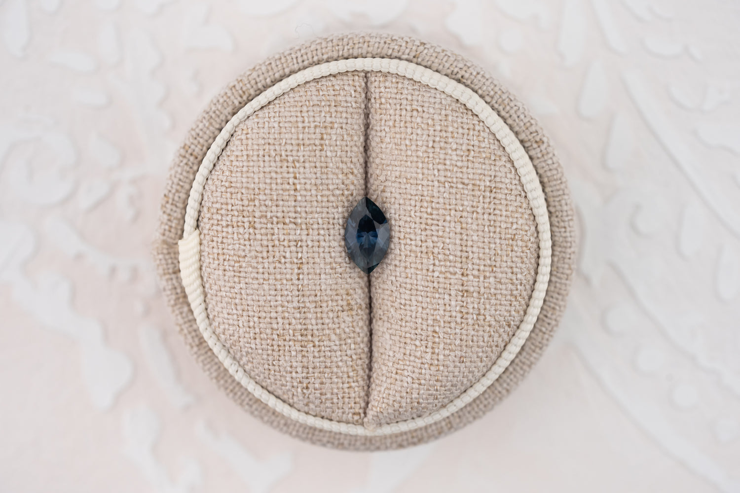 0.91 CT Marquise Cut Blue Montana Sapphire