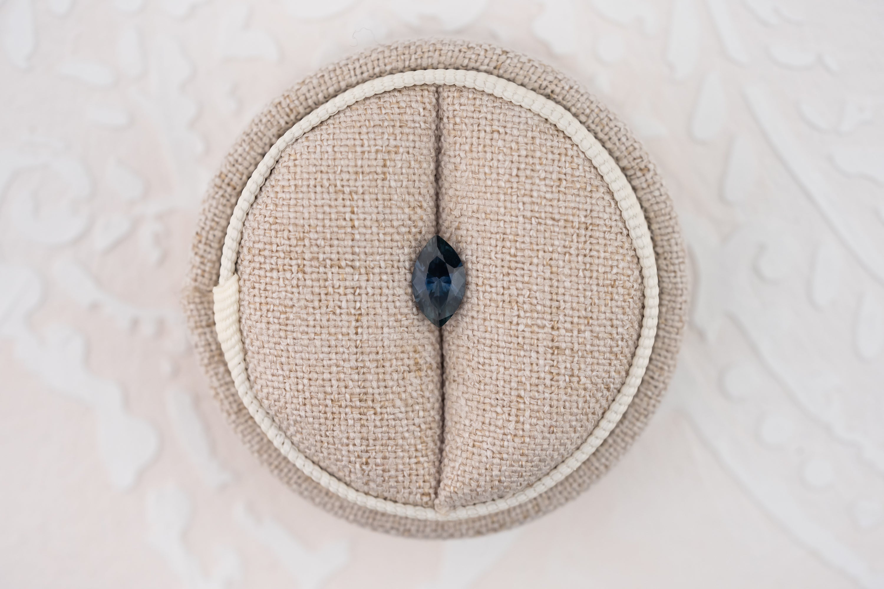 0.91 CT Marquise Cut Blue Montana Sapphire