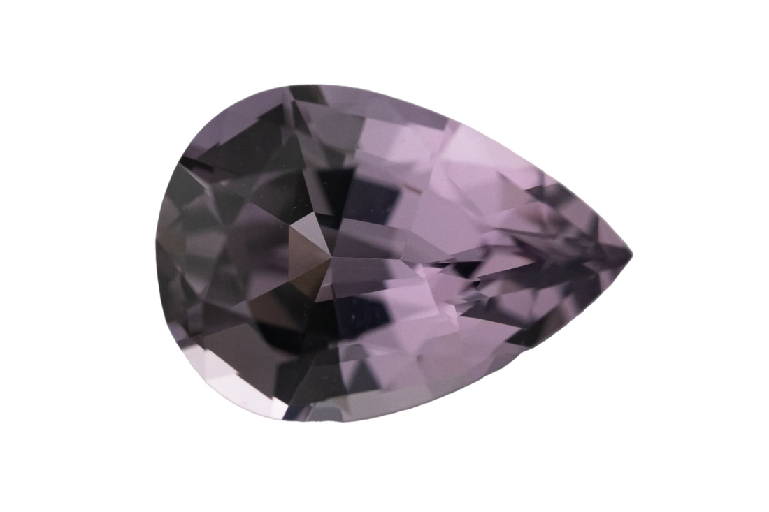 4.89 CT Pear Cut Purple Spinel - Lavender Creek Gems 