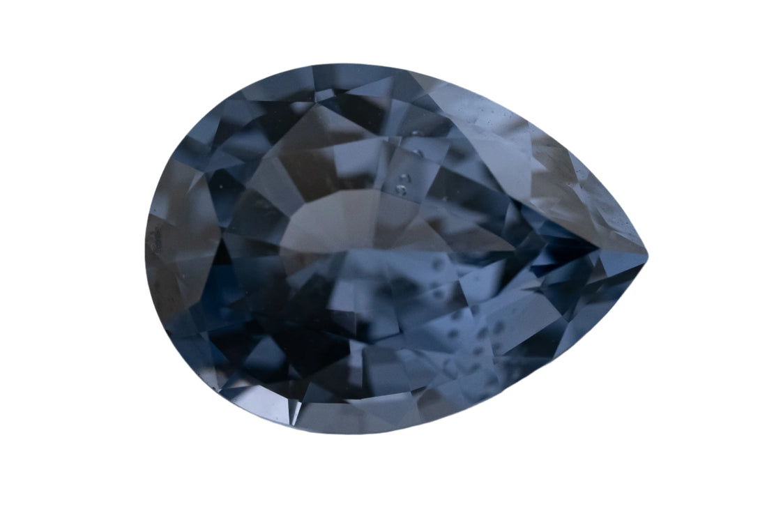 4.6 CT Pear Cut Blue Spinel - Lavender Creek Gems 