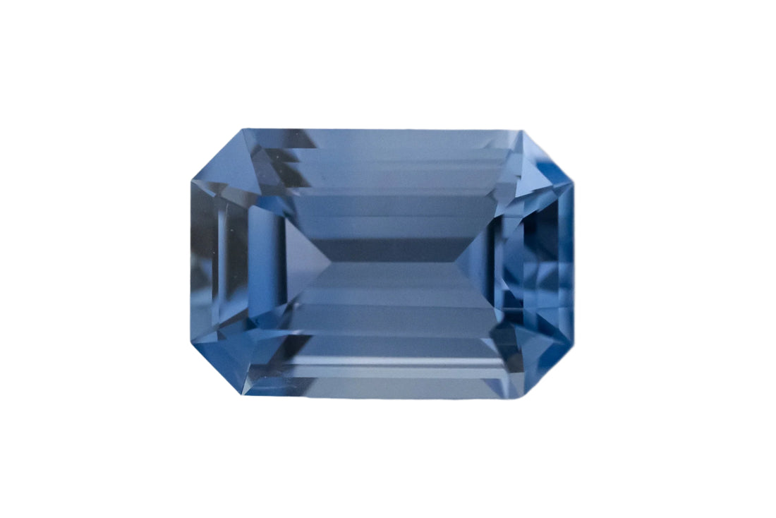 1.27 CT Emerald Cut Blue Sapphire