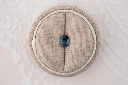 1.46 CT Oval Cut Teal Blue Montana Sapphire