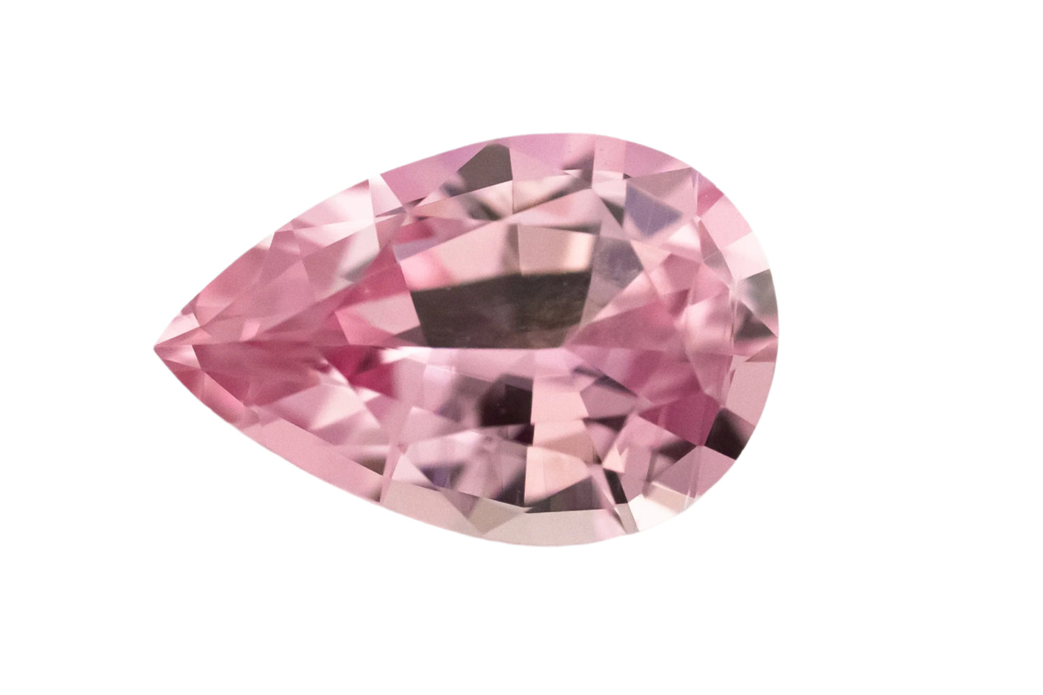 1.41 CT Pear Cut Pink Sapphire