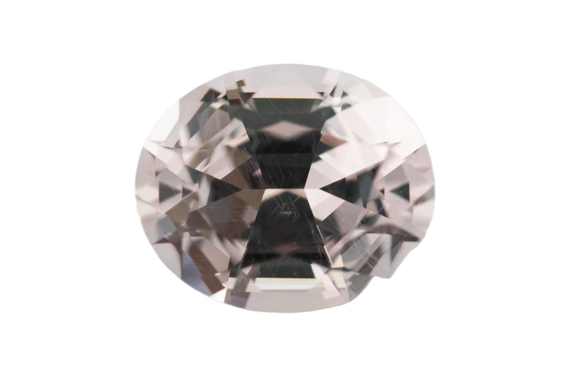 1.4 CT Oval Cut Pastel Pink Sapphire - Lavender Creek Gems 