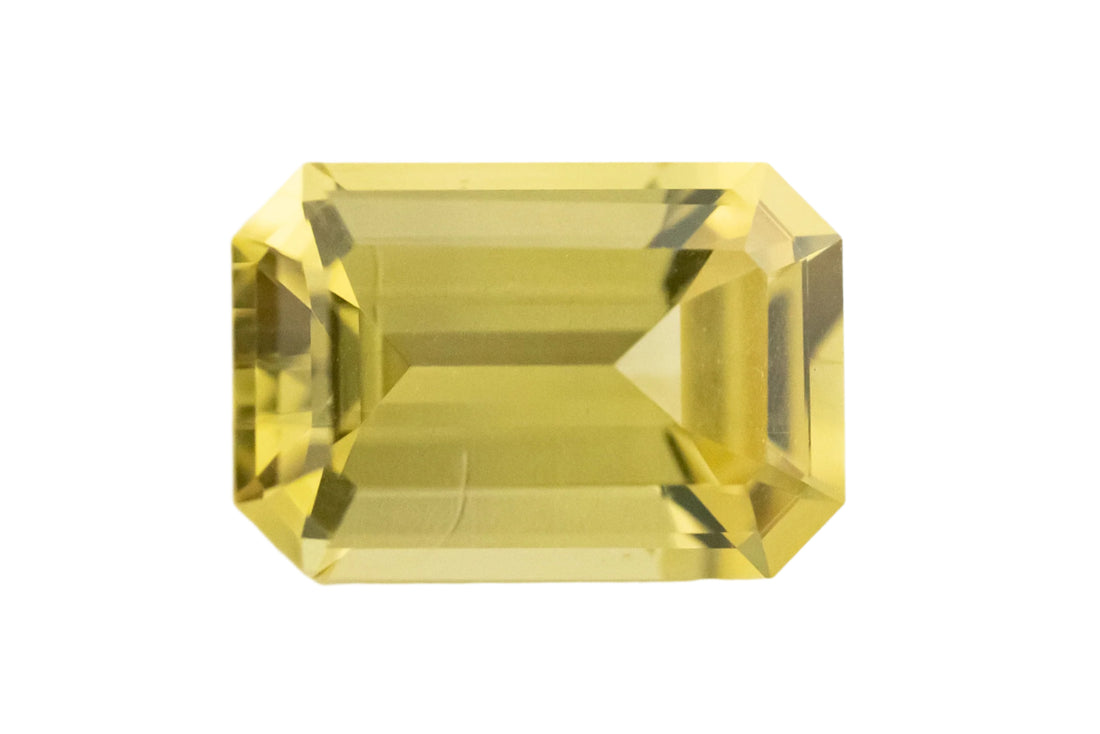 1.25 CT Emerald Cut Yellow Sapphire