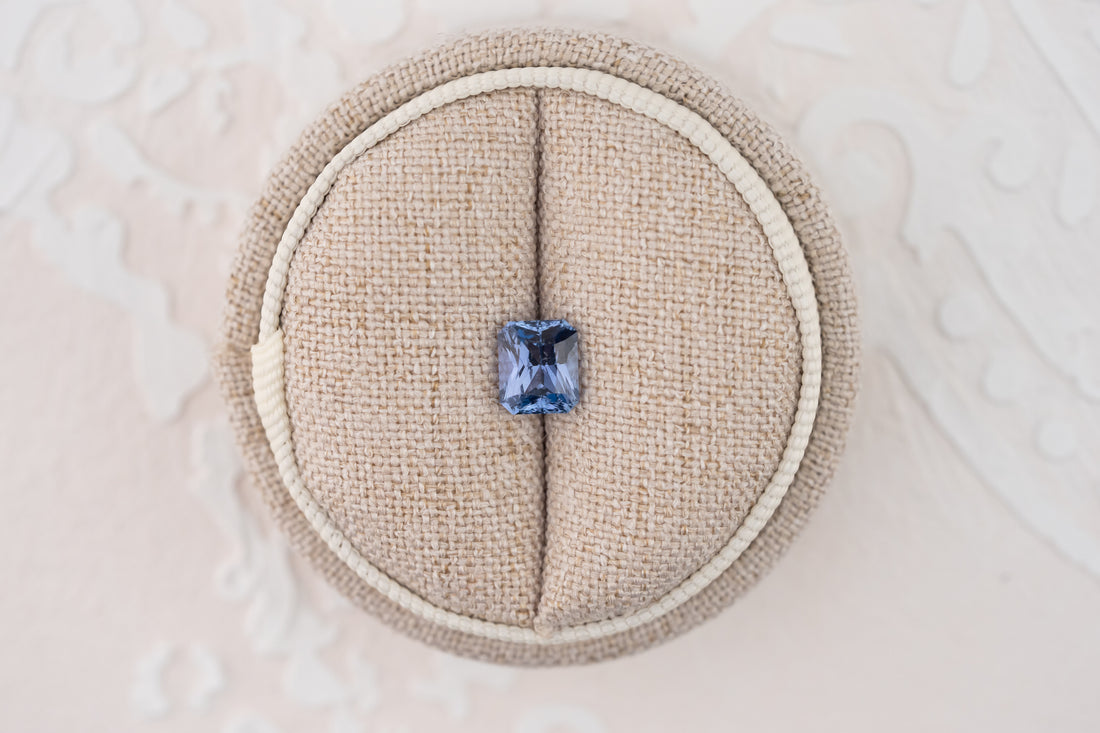 1.59 CT Radiant Cut Blue Sapphire - Lavender Creek Gems 