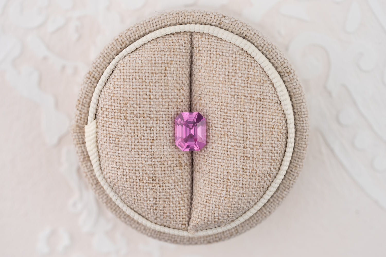 1.73 CT Emerald Cut Pink Sapphire - Lavender Creek Gems 