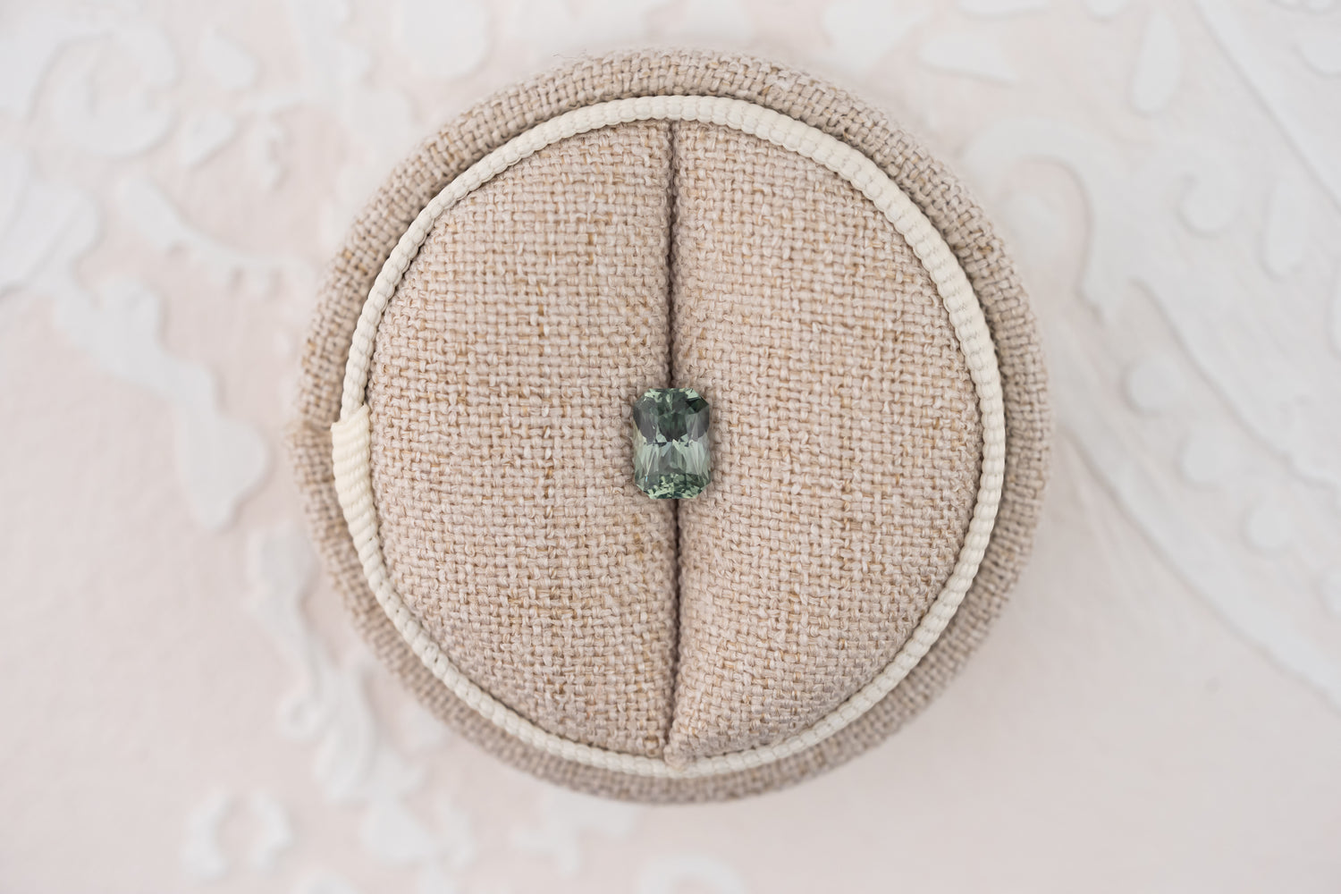 1.2 CT Radiant Cut Teal Sapphire - Lavender Creek Gems 