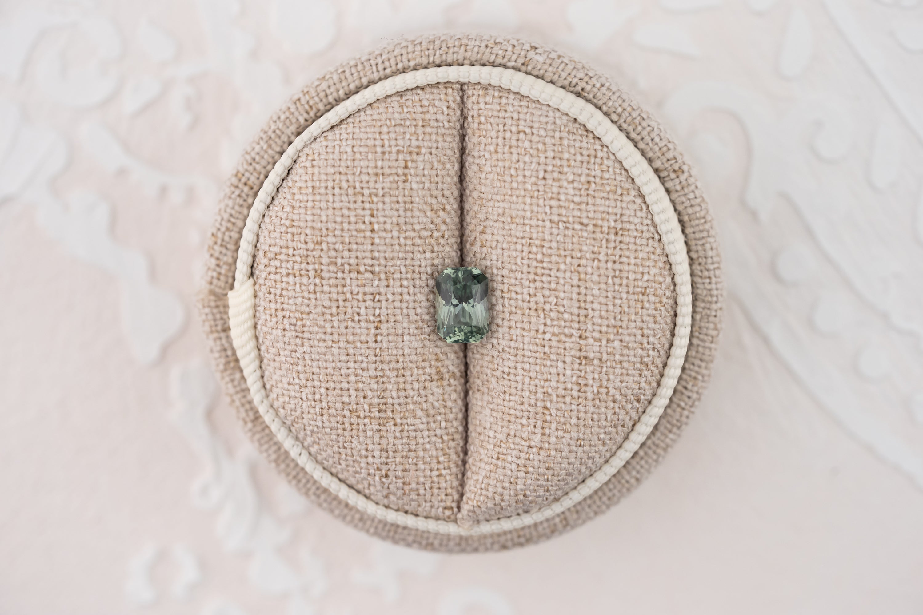 1.2 CT Radiant Cut Teal Sapphire - Lavender Creek Gems 