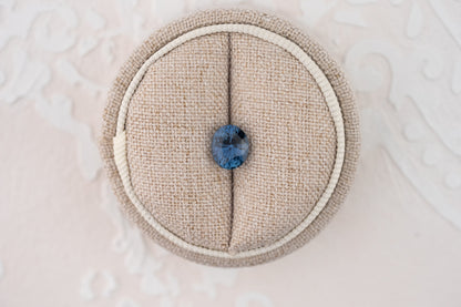 2.09 CT Oval Cut Blue Sapphire - Lavender Creek Gems 