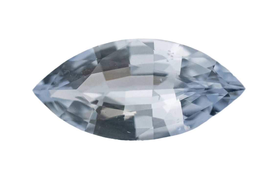 1.14 CT Marquise Cut Light Blue Sapphire - Lavender Creek Gems 