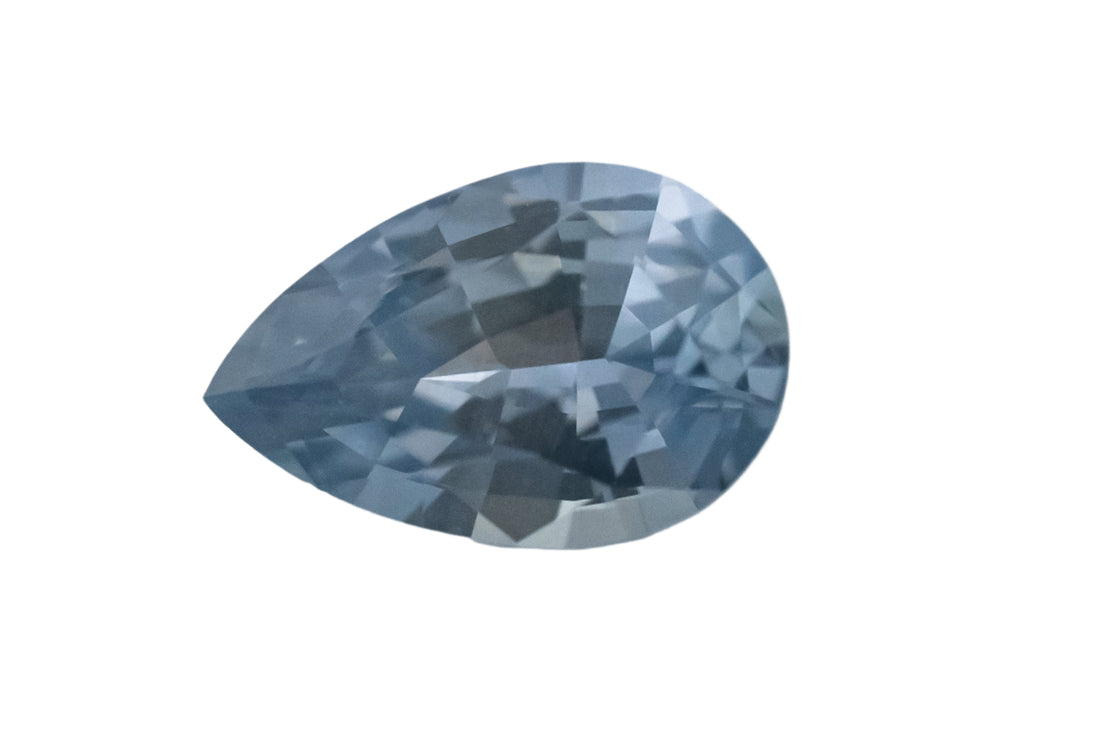 0.76 CT Pear Cut Blue Sapphire - Lavender Creek Gems 
