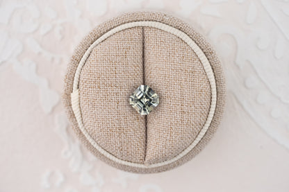 2.5 CT Asscher Cut Bicolor Sapphire - Lavender Creek Gems 