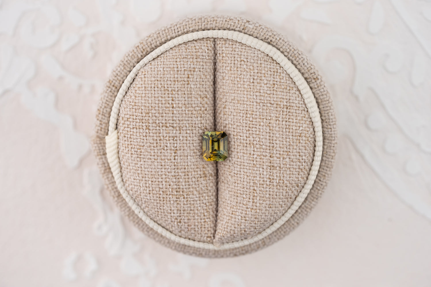 1.01 CT Emerald Cut Bicolor Sapphire - Lavender Creek Gems 