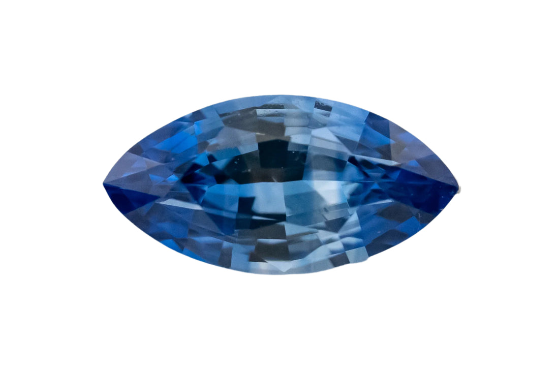 0.86 CT Marquise Cut Blue Sapphire - Lavender Creek Gems 