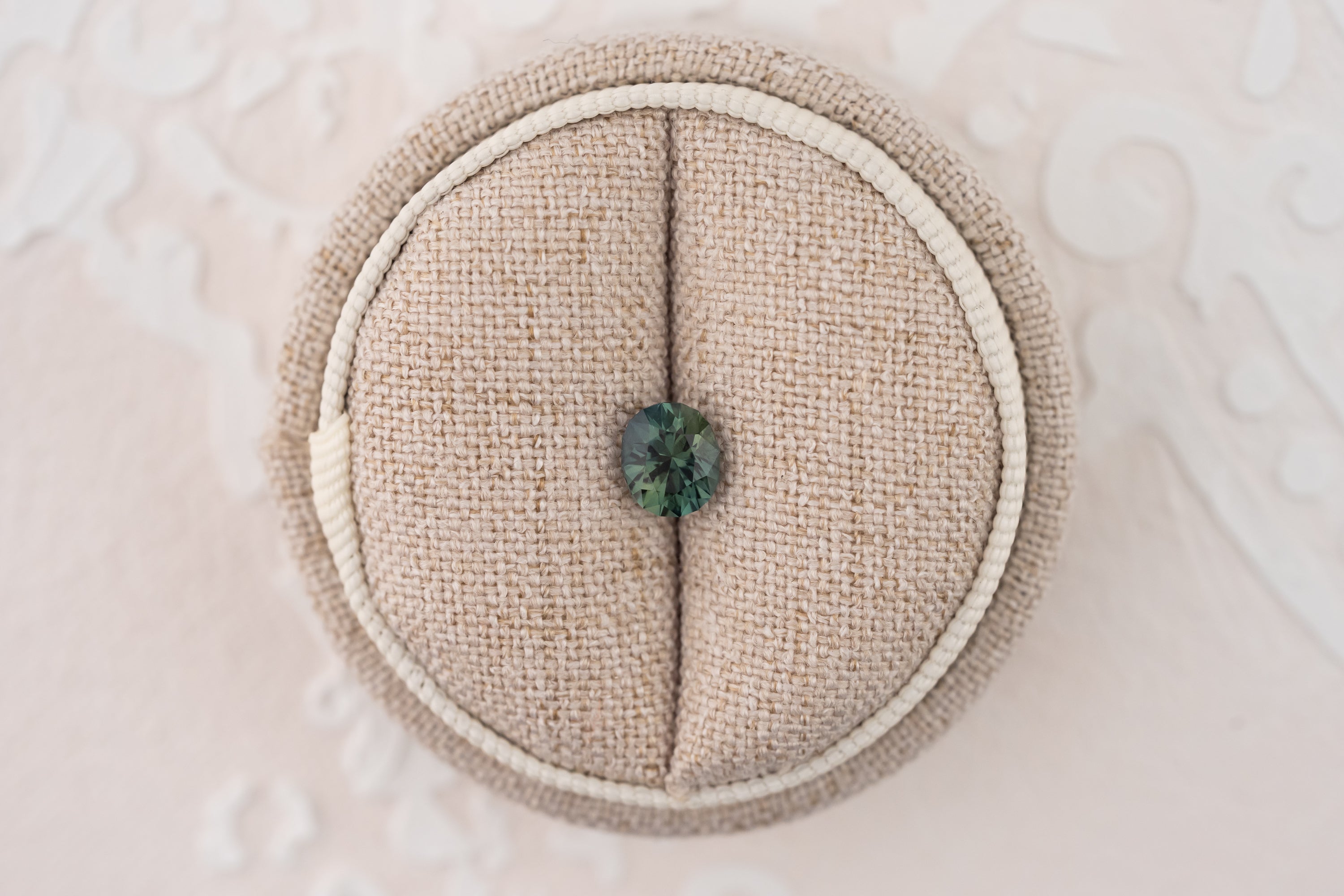 1.28 CT Oval Teal Sapphire - Lavender Creek Gems 