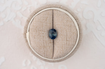 2 CT Oval Cut Teal Sapphire - Lavender Creek Gems 