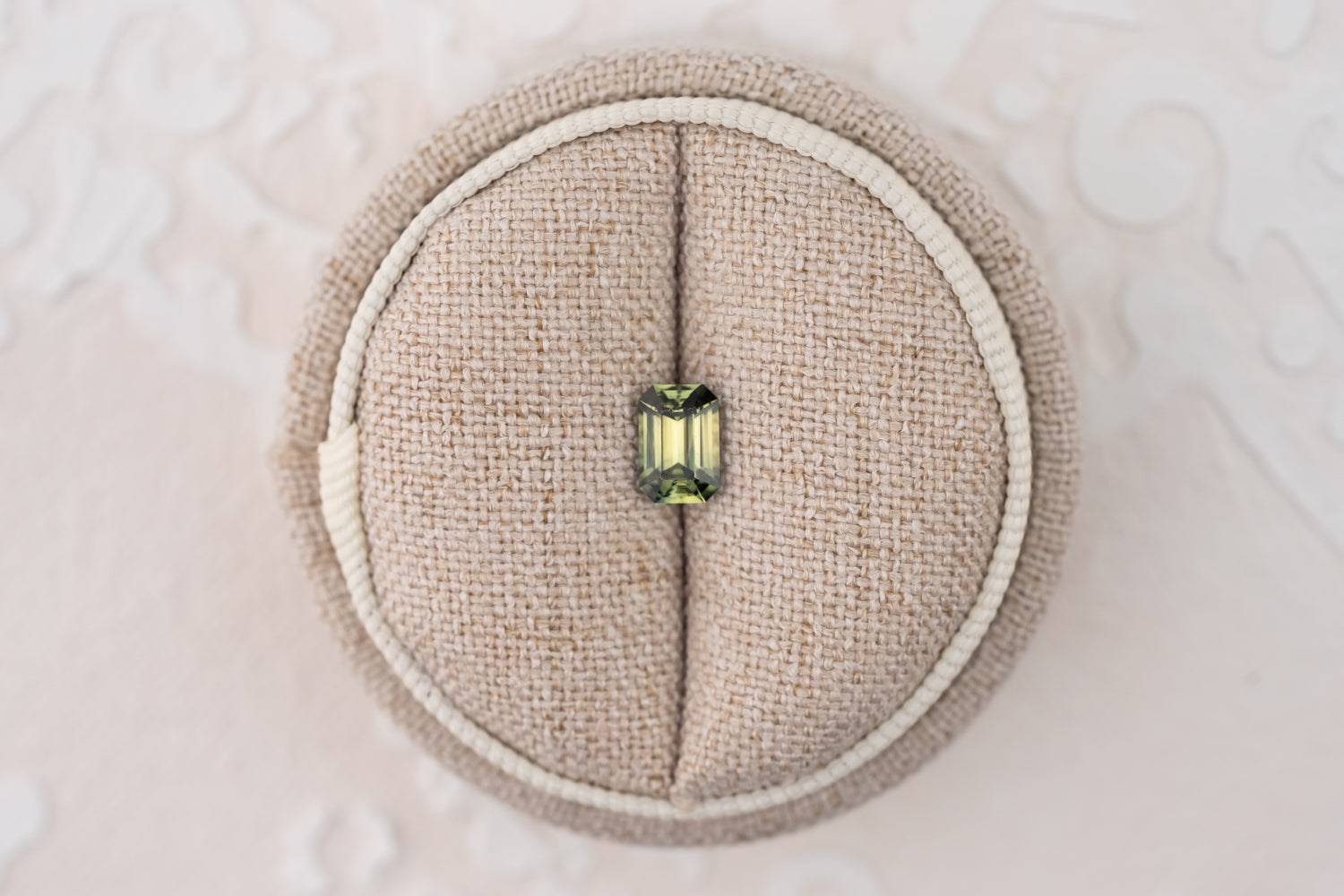 1.1 CT Emerald Cut Green Sapphire - Lavender Creek Gems 