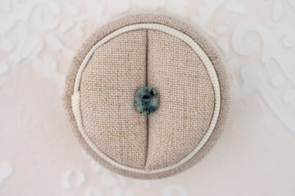 1.70 CT Oval Cut Teal Sapphire - Lavender Creek Gems 