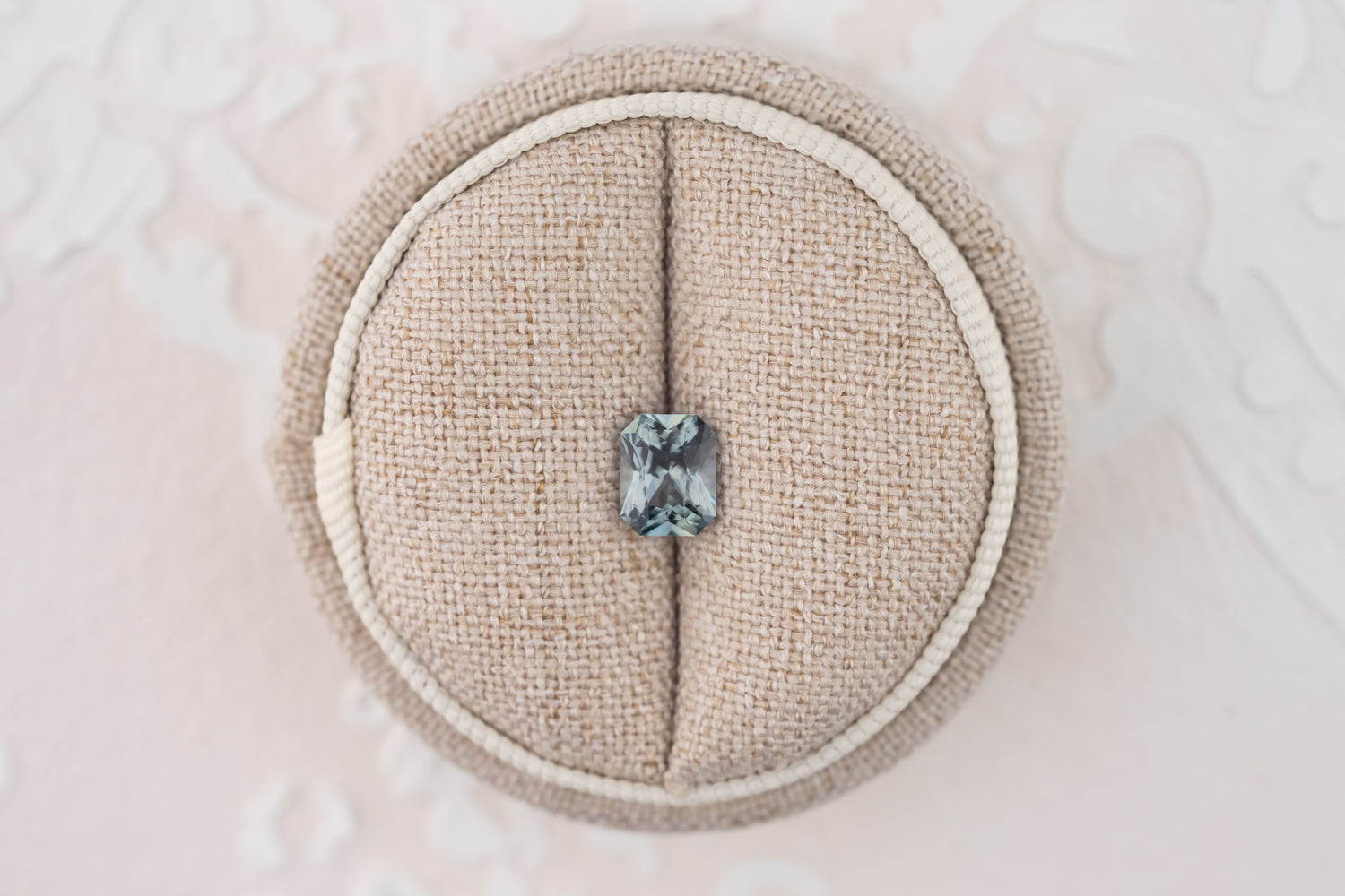 1.31 CT Radiant Cut Teal Sapphire - Lavender Creek Gems 