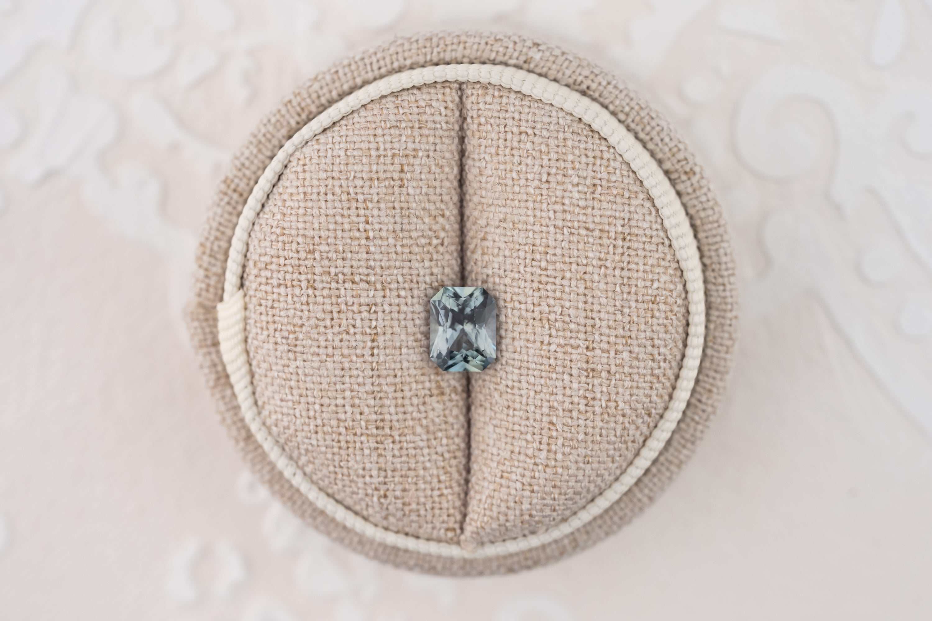 1.31 CT Radiant Cut Teal Sapphire - Lavender Creek Gems 