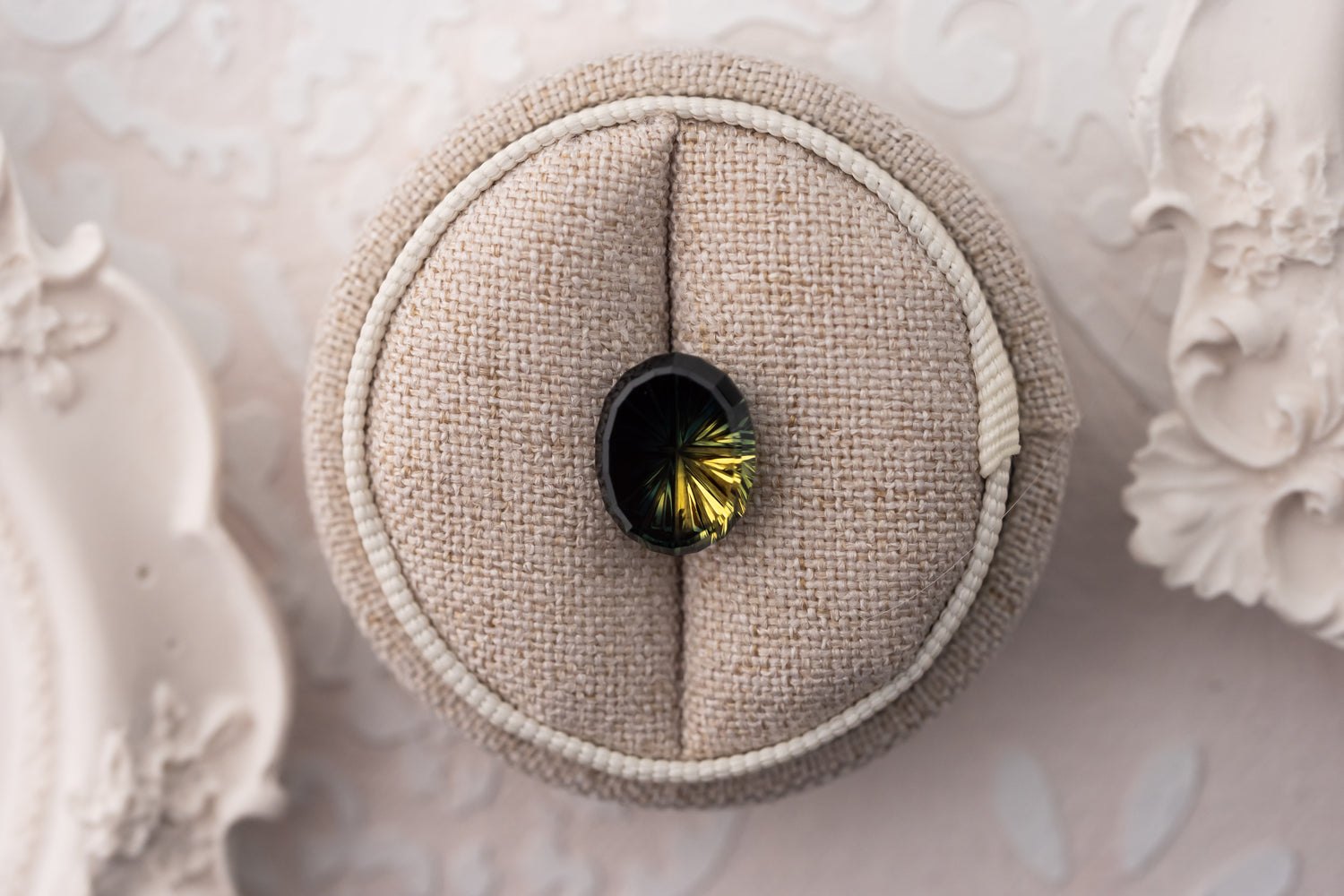 7.15 CT Oval Starbrite™ Cut Parti Australian Sapphire