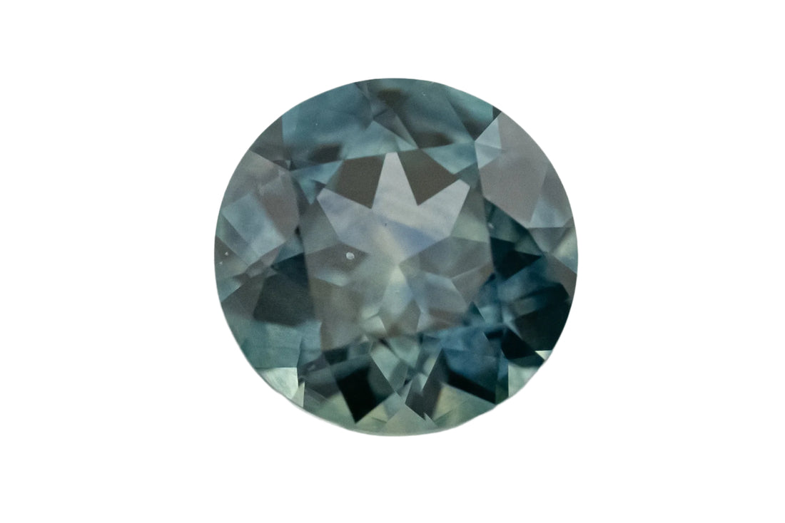 1.2 CT Round Cut Blue Montana Sapphire