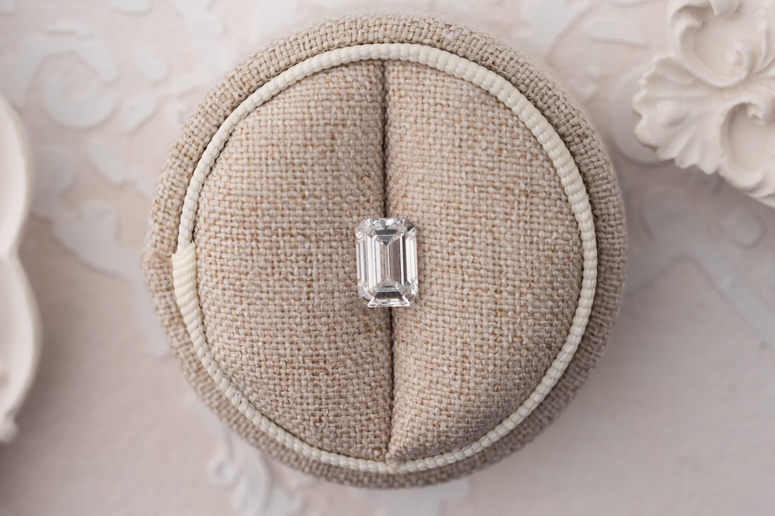 1.98 CT Lab Created Emerald Cut Diamond