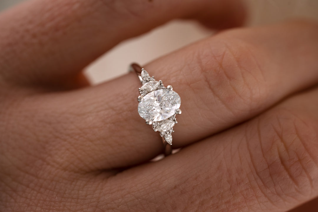 The Maeve 1 CT Oval Diamond Ring