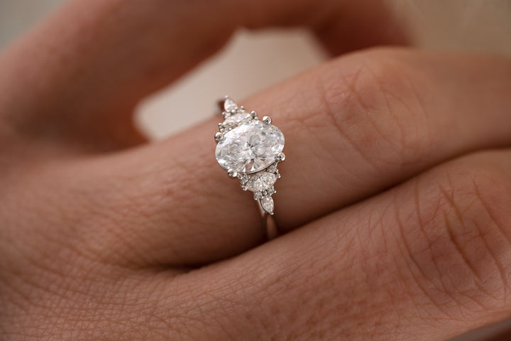 The Maeve 1 CT Oval Diamond Ring