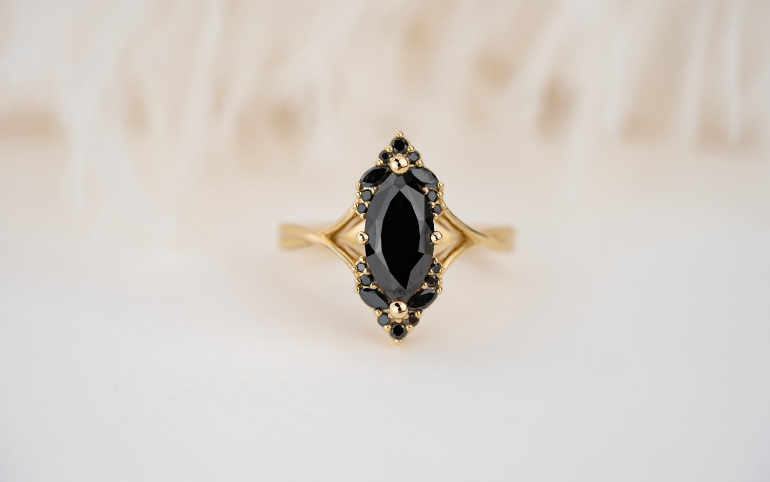 The Everlight Ring | 1.69 CT Black Diamond