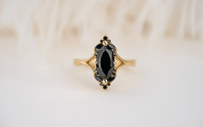 The Everlight Ring | 1.69 CT Black Diamond